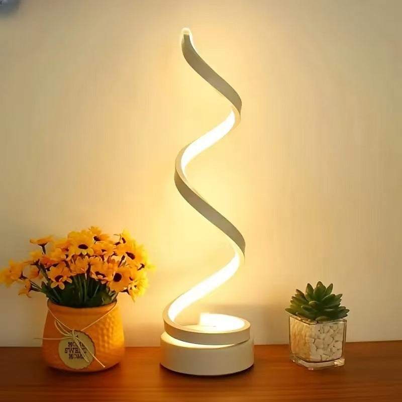 USB Powered Spiral Desk Lamp