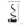 USB Powered Spiral Desk Lamp
