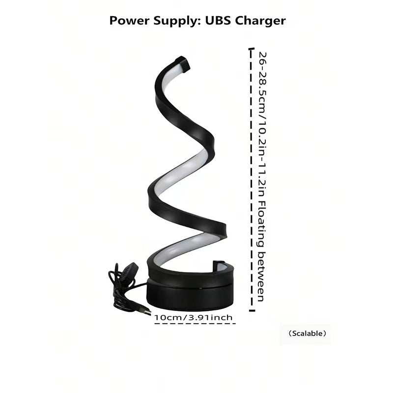 USB Powered Spiral Desk Lamp