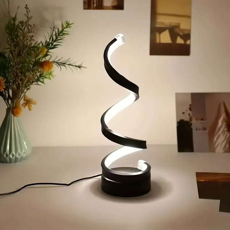 USB Powered Spiral Desk Lamp