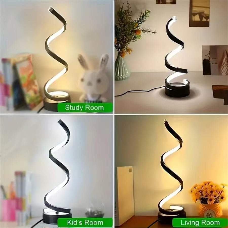USB Powered Spiral Desk Lamp
