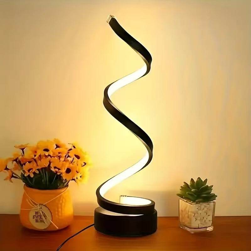 USB Powered Spiral Desk Lamp